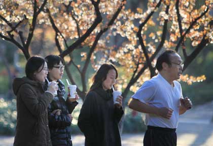 上海正式进入春天