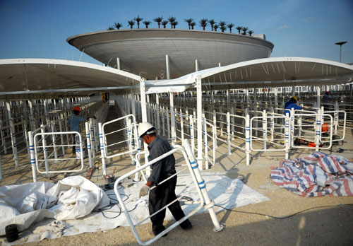 上海世博会沙特馆重新开放“备战”忙