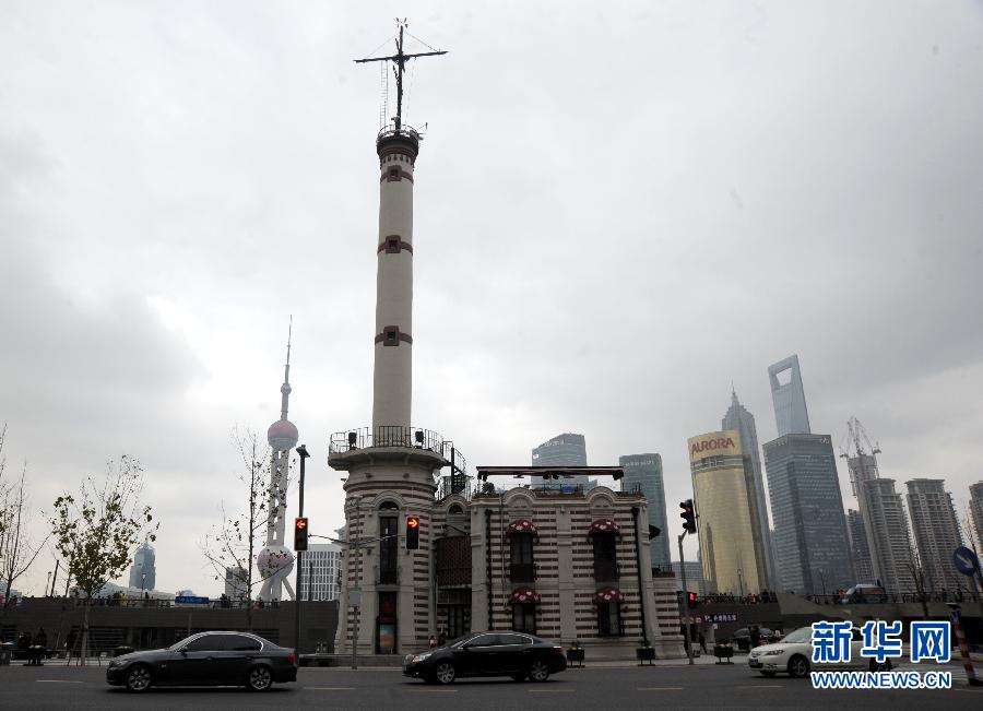 上海将恢复近130年历史的外滩气象信号塔功能