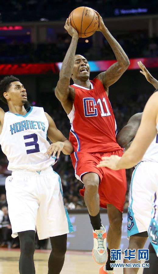 NBA中国赛：夏洛特黄蜂以113比71战胜洛杉矶快船