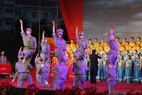 陕煤化集团黄陵矿业公司:矿区唱响红歌会