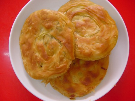 陕西面点小吃:油锅盔