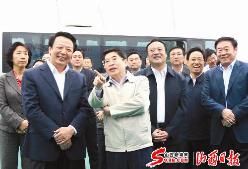 省观摩检查组在阳泉进行工作检查(图)