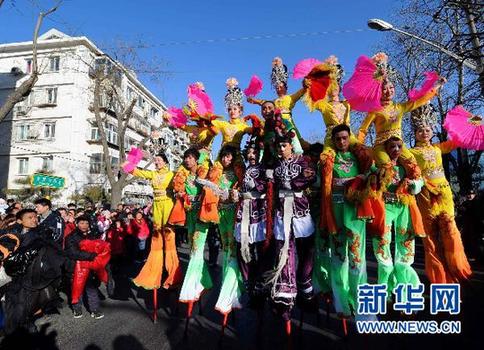 中国人在传统民俗中寻找年的快乐