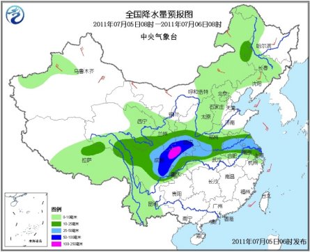 南方大部持续高温 川陕局地将有大暴雨