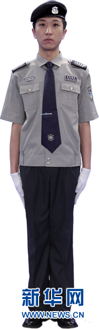 全国保安将换着新式服装和统一标志(组图)