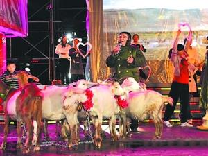 陈光标贵州演唱会捐猪羊 称慈善能引非议是好事