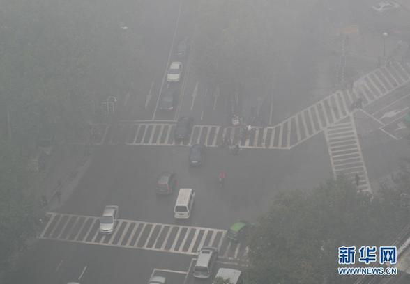 我国中东部地区持续大雾天气