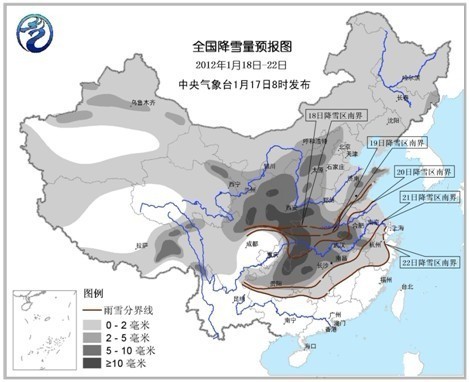 北方雾霾南方雨雪气象专家详解春节天气