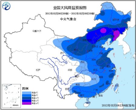 中国中东部将受较强冷空气影响 江南等地中到大雨
