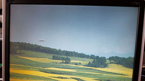 丽江疑似拍到碟状UFO 气象站雷达无显示（图）