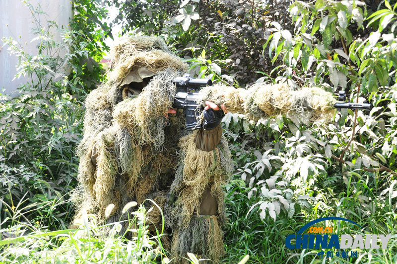 河北保定蠡县举行反恐演习