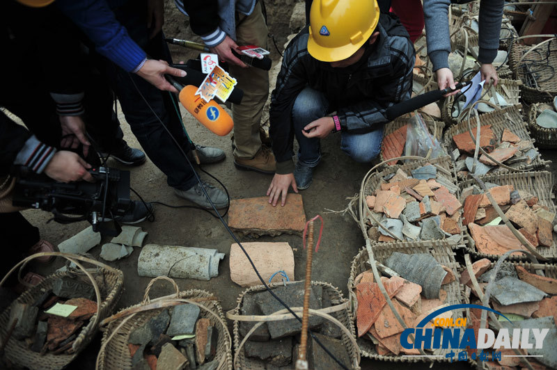 福州地铁屏山站工地挖出西汉宫殿遗址 考古陷入两难