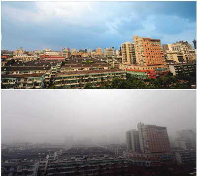 PM2.5指数濒临爆表 十面“霾”伏咋就这么“毒”