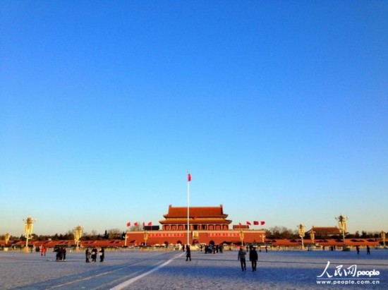 北京今日云开雾散:深受霾之苦 难得有“情”天