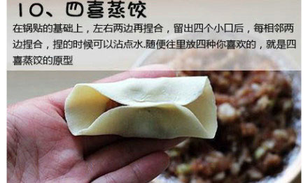 12种饺子包法走红网络 “向日葵饺子”引惊叹