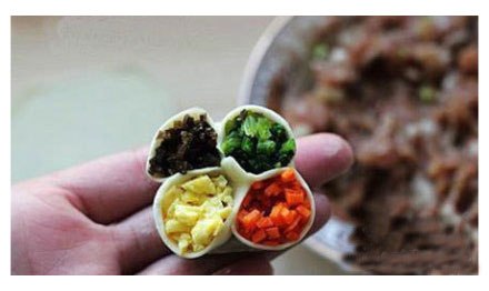 12种饺子包法走红网络 “向日葵饺子”引惊叹