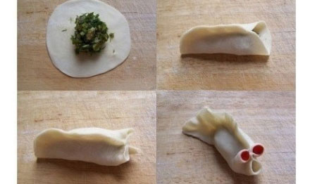 12种饺子包法走红网络 “向日葵饺子”引惊叹