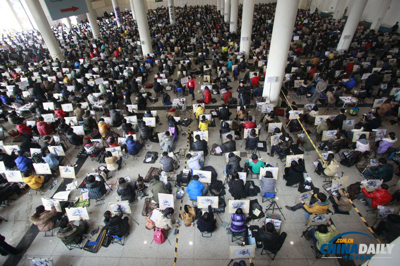济南:7375名艺考生同场考试[1]- 中国在线
