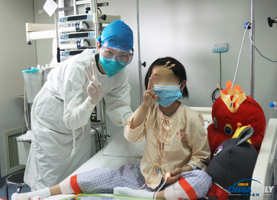北京首例h7n9患儿转入普通病房