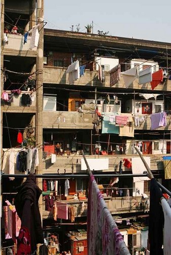 现实版猪笼城寨似古罗马斗兽场 摄影师镜头再现蜗居心酸(图)