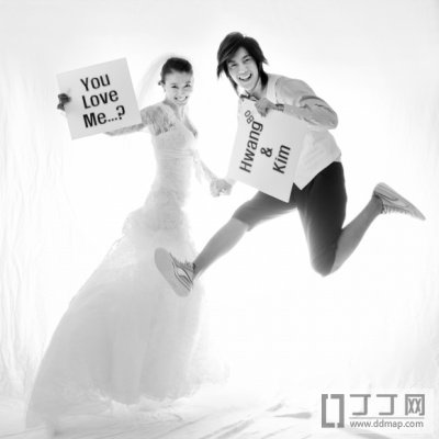 《我们结婚了》婚纱照盘点 维尼鬼泽最养眼