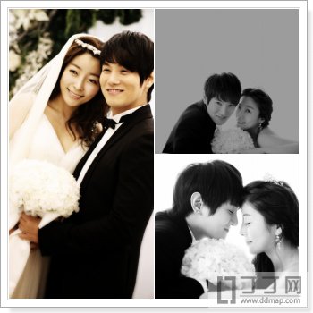 《我们结婚了》婚纱照盘点 维尼鬼泽最养眼