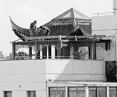 北京冻结318处违建房产 苏州“空中花园”开始拆除