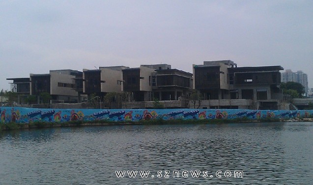 城市会客厅还是私人豪宅?欢乐海岸惊现别墅群(图)