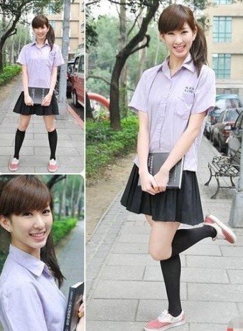 网友旅途中晒各地心中最美校服