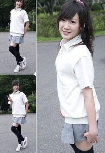 网友旅途中晒各地心中最美校服