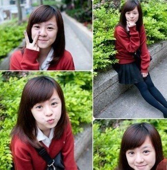 网友旅途中晒各地心中最美校服