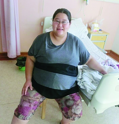 270斤女子怀孕8个多月未发觉 以为“又长肉了”(图)