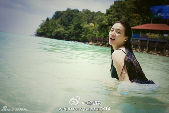 蒋雯丽外甥女马思纯海量清新写真 甜笑似苍井优(图)