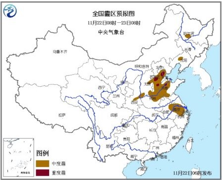 明起中东部将迎大范围降水 今日华北江淮雾霾持续