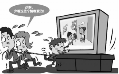 武汉性早熟孩子九成查不出病因 专家：电视、网络的恩恩爱爱有潜在影响