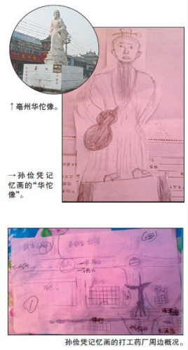 聋哑姑娘被骗离家9年 凭记忆画出家乡图像(图)