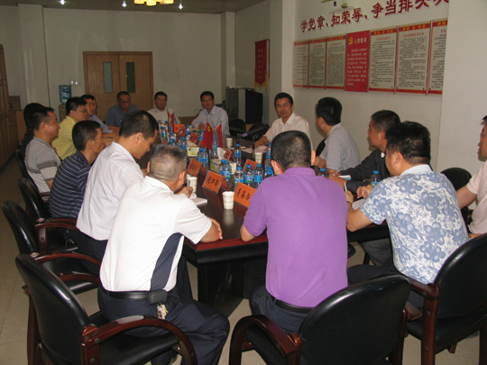 南山区规划土地监察大队大队长赴任首日即部署