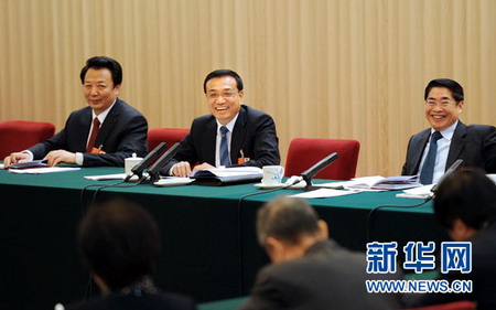 李克强参加山西代表团审议