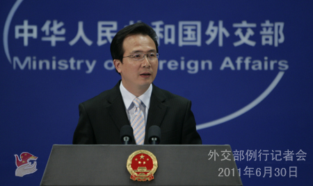 外交部发言人就“中国黑客”、埃及冲突等答问