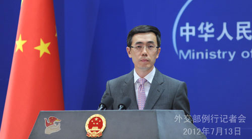 外交部：我渔政船是执行正常公务 中方拒绝日方提出的抗议