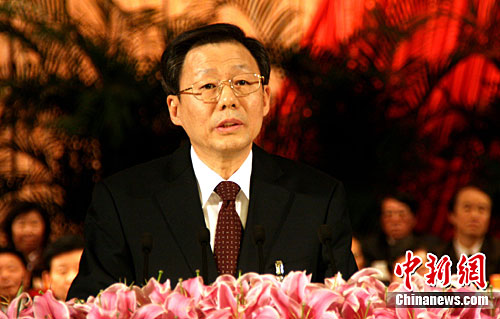 罗志军当选江苏省人大主任 李学勇当选江苏省长
