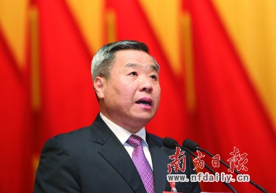 黄龙云当选广东人大主任 朱小丹当选广东省省长