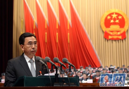 黄龙云当选广东人大主任 朱小丹当选广东省省长
