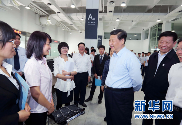 习近平在天津考察
