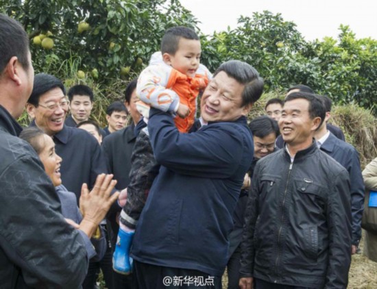 习近平赴湘西调研扶贫攻坚（图）