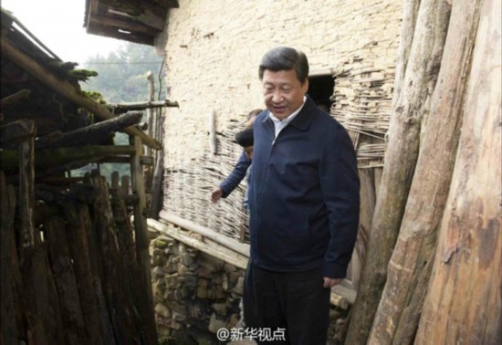 习近平赴湘西调研扶贫攻坚（图）