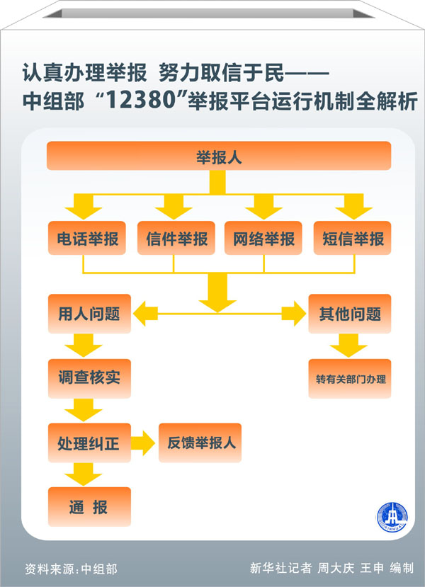 中组部“12380”举报平台运行机制全解析