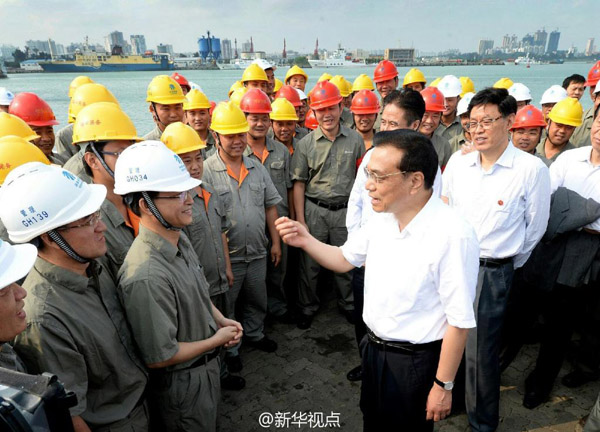 李克强海南考察：入小店访渔民 谈改革察民生