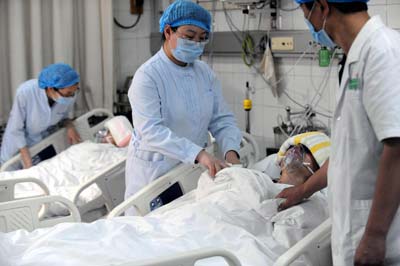 晋煤集团郊南煤矿透水事故6名被困矿工获救　